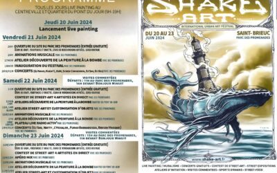 SHAKE ART flyer 2024